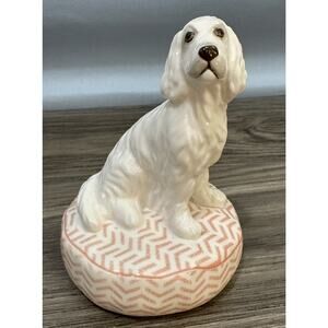 Royal Doulton Top Dogs OLLIE Spaniel Dog-Bone China Collectible New with Box